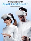 Battery Pack For Meta Quest 3 3s And 2  Accessories For Oculus Quest 2 3 3s 