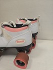 Chicago Bullet Ladies  White Pink Roller Skates Size  8 Wome Very Good Condition