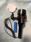 Backscatter Mini Flash Underwater Strobe Mf-1 W  Battery  Sync Cable   Diffuser