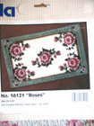 Bucilla Latch Hook Rug Canvas Only 26x40  Roses  16121 No Yarn Chart Only