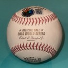 Dexter Fowler  cubs  Signed Official 2016 World Series Baseball Beckett  bas 