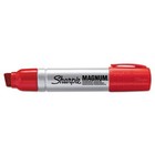 Sharpie 44002 Magnum Permanent Marker  Broad Chisel Tip  Red