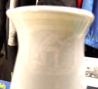 New York New Haven   Hartford Railroad China Creamer Platinum Blue  Scammell