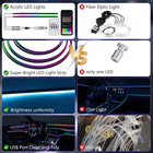 Rgb Ambient Car Interior Lights With Smart App - 118  Ultra-thin Led Strip Kit
