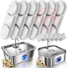 Dog Water Fountain Stainless Steel  410oz 3 2gal 12l Large Pet Water Fountain   