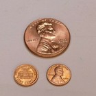 Miniature  u s  Mint  set  unc Novelty 6 Coins Varying Years - See Photos