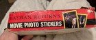 1992 Vintage Topps Batman Returns 5 Movie Photo Stickers  44  Wax Packs Og Box