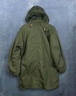M-65 Parka Fishtail Men M Extreme Cold Weather Us Army Military Fur Hood Vintage