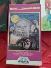 Horror Vhs Tapes Night Of The Living Dead Lot See Photos