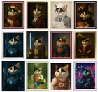 Personalized Pet Portrait   11x14 Or 8x10 Frame     Custom Animal  christmas Gift 