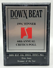 Elvin Jones  Down Beat 1996 44th An Critics 61st An Readers Drummer Of The Year