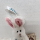 Boyds Bears Rare Mini Bunny Floppy 4  Happy Easter Hershey Kisses Rabbit Tag