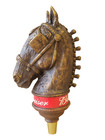 Budweiser Clydesdale Horse Beer Tap Handle  9 Inch Rare - New