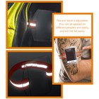  5 Pcs Arm Badge Holder Clear Sleeve Id Sleeves For Badges Work Man