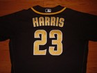 San Diego Padres Jawuan Harris Game Used Worn 2021 Jersey  rutgers 
