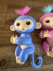 Wowwee Fingerlings Baby Monkey X2 Blue And Pink Interactive Toy Works