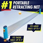  Ping Pong Paddles Set - Table Tennis Rackets And Balls  Retractable