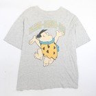 Vintage Fred Flinstone Paramount Parks T-shirt Size Xl Double Sided 1994 90s