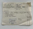 Schwinn 1969  Pea Picker Bicycle Guarantee Card With Bill Of Sale Receipt