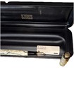 Vintage Parker Duofold Rollerball Pen Pearl Black   Gold Plated W Original Box 