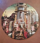Vintage Springbok Circular Jigsaw Puzzle  the Epiphany  1965 Round Complete 