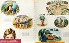 Large Cigar Box Label Lot Group From Fortune Magazine 1933   Coca-cola Atlas Art