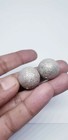 Pave Diamond Beads 925 Silver Diamond Findings Beads Ball Additional Findings 
