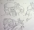The Wild Thornberrys 1998 John Fountain Signed Hand Drawn Storyboard Page  iz