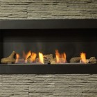 10 Pieces Ceramic Wood Gas Log Set Fireplace Imitation Wood Propane Firepit Logs