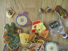 Lot Of 70 Vintage Collectible Pin Pins Lions Club Sports Stamps   Misc