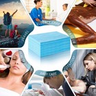 20 Pieces Disposable Bed Sheets Bed Cover Spa Massage Table Sheet Waterproof Bed