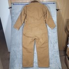 Carhartt Vtg Coveralls Men s 48r Duck Brown Quilt Lined Insulated Jumpsuit 996qz
