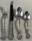 Gorham Versailles Sterling 4 Piece Place Setting  s  Dinner Size