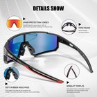 Sports Sunglasses Uv400 Cycling Driving Fishing Wrap Outdoor Glasses