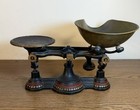 Antique Cast Iron Balance Scale Heavy Duty Vintage