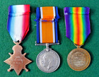 Great War Trio Army Veterinary Corps  Private Scowen