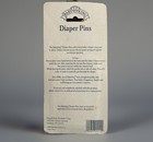 Vintage 1991 Baby King Diaper Pins Bk4412 Sealed 6 Pack Blue Safety Lock Nos
