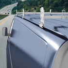 Universal Van Roof Ladder Rack  White  2 Bar Set