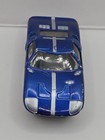 Aurora Vintage 1960 s - Tjet 500 Ford Gt40 Blue Ho Scale Slot Car Candy Colored
