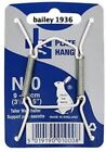 Plate Hangers Wire White Choice Of 5 Sizes 3 5 - 16  Jes  Made In England