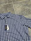 Polo Ralph Lauren Classic Fit Gingham Button Down Dress Shirt 2xl Navy Blue  125