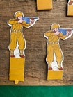 Vintage 1940 s Us Army Wwii Soldiers Playset Paper Cut-outs Set Of 15