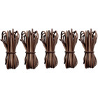 3mm Flat Genuine 25 Ft Leather Cord  8 33 Yards 5 Pack Strip Lace For Crafting
