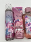 New Bath   Body Works Be Enchanted 3pc Set Full Size Body Wash Cream Mist