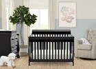 Delta Children Authentic 4-in-1 Convertible Crib Model 7888-0011 Ebony