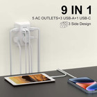 Usb Wall Charger   Multi Outlet Extender Surge Protector With 4 Usb Ports  1680j