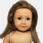 American Girl Pleasant Company Doll Brown Hair Blue Eyes 18  2008 Read