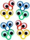 Whimsical Large Eye Finger Puppets  12 Count  - Perfect For Storytelling Fun