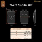 Medieval Renaissance Suede Jewelry Belt Pouch For Larp Cosplay Stage Props Brown