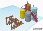 Ho Scale Oil Field Set Ho7004